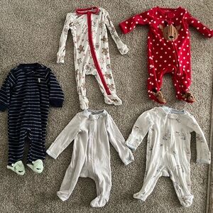 Assorted bay boy onesies